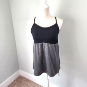 CHAMPION C9 ACTIVE ATHLETIC TANK TOP BUILT IN BRA DRAWSTRING WAIST SIZE LARGE